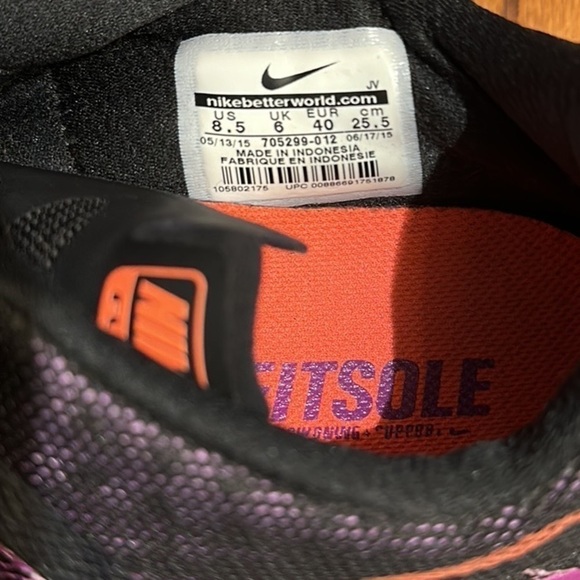 Nike Fury Flex Women’s Running Shoes 8.5. 705299-012 - Picture 11 of 11